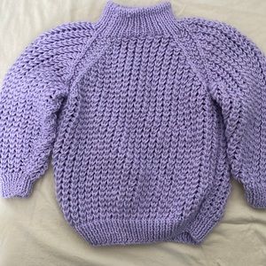 Kids hand knitted sweater